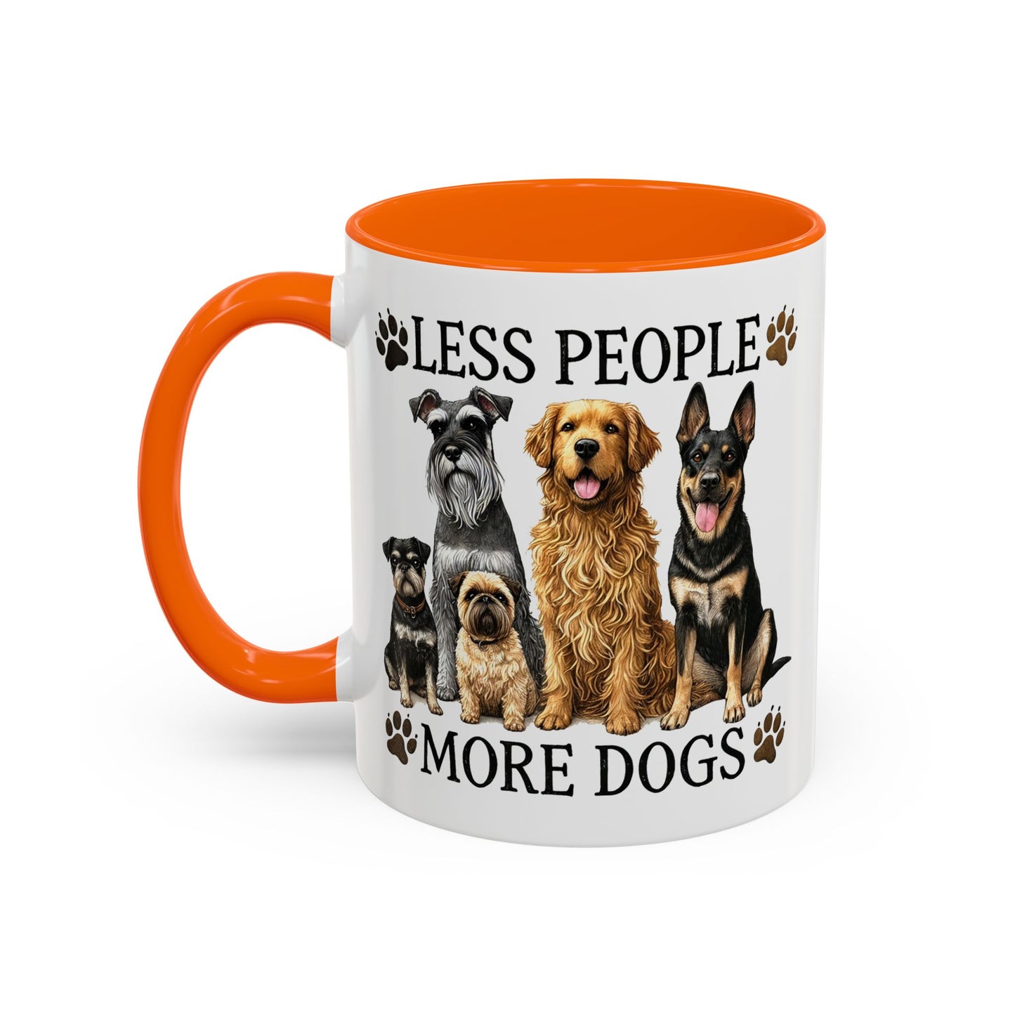 Animal Mug - Less People More Dogs