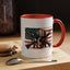 4th of July Mug - Skull Guns Flag