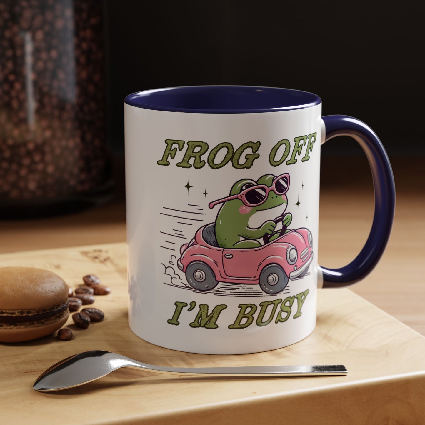 Humor Mug - Frog Off I'm Busy