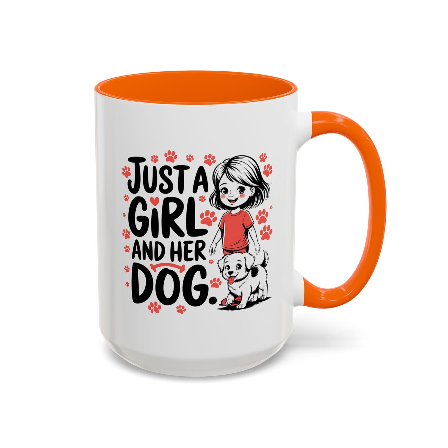 Animal Mug - Just a Girl and Her Dog