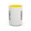 Christmas Mug - Ho Ho Ho Merry Christmas Red & Green Text 3