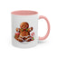 Christmas Mug - Gingerbread Man Cookies and Candy