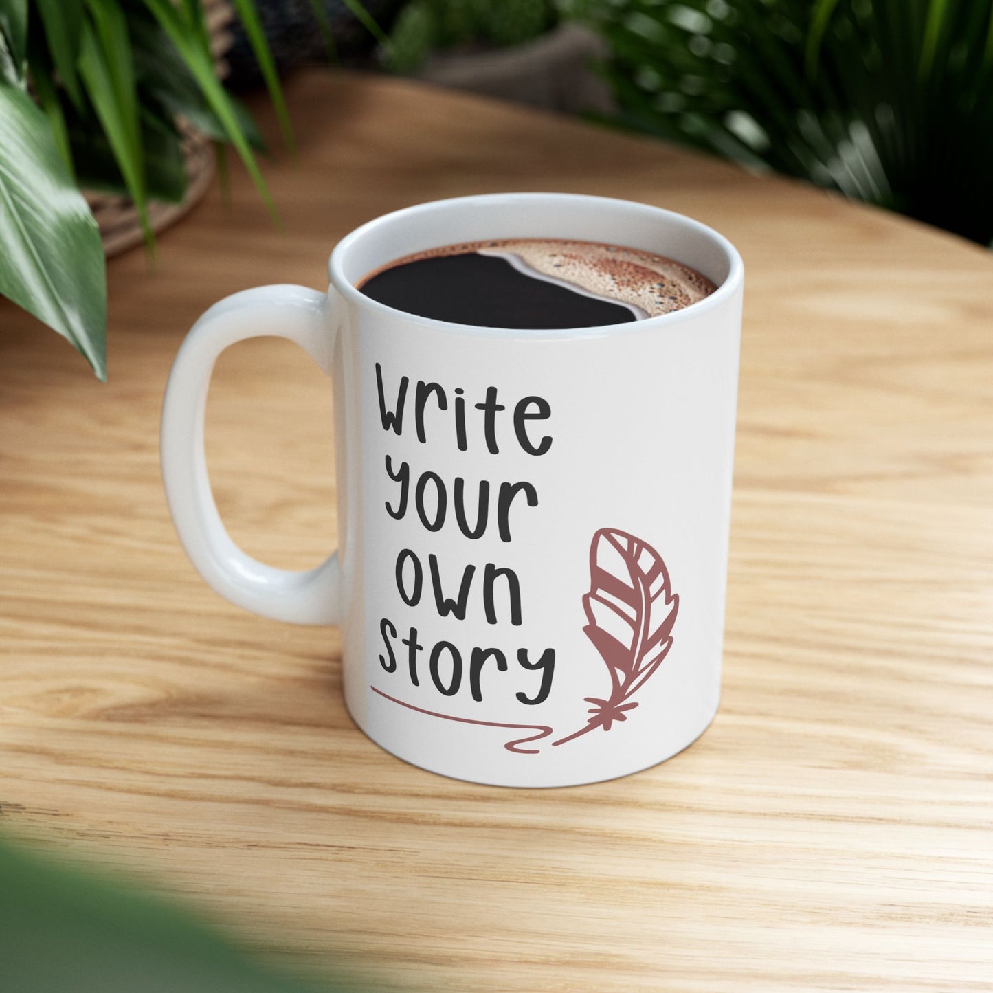 Motivation Mug - Write Your Own Story Pen