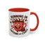 Humor Mug - Running On Caffeine and Chaos