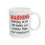 Office Mug - Warning Working in HR