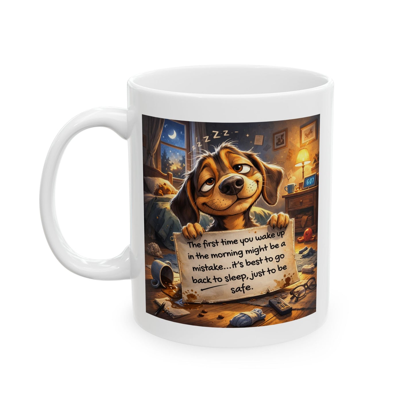 Animal Mug - The First Time You Wake Up