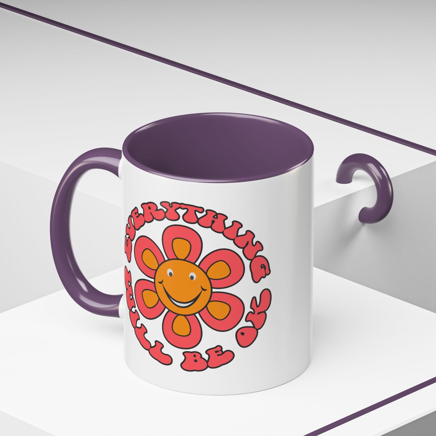 Wellness Mug - Everything Will Be Ok Flower
