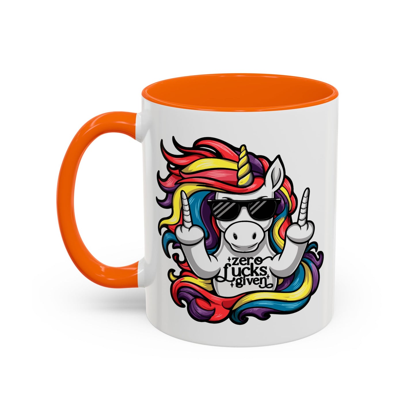 Adult Mug - Zero Fucks Given Unicorn