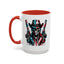 4th of July Mug - Skeleton with American Flag