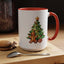 Christmas Mug - Gingerbread Man and Tree
