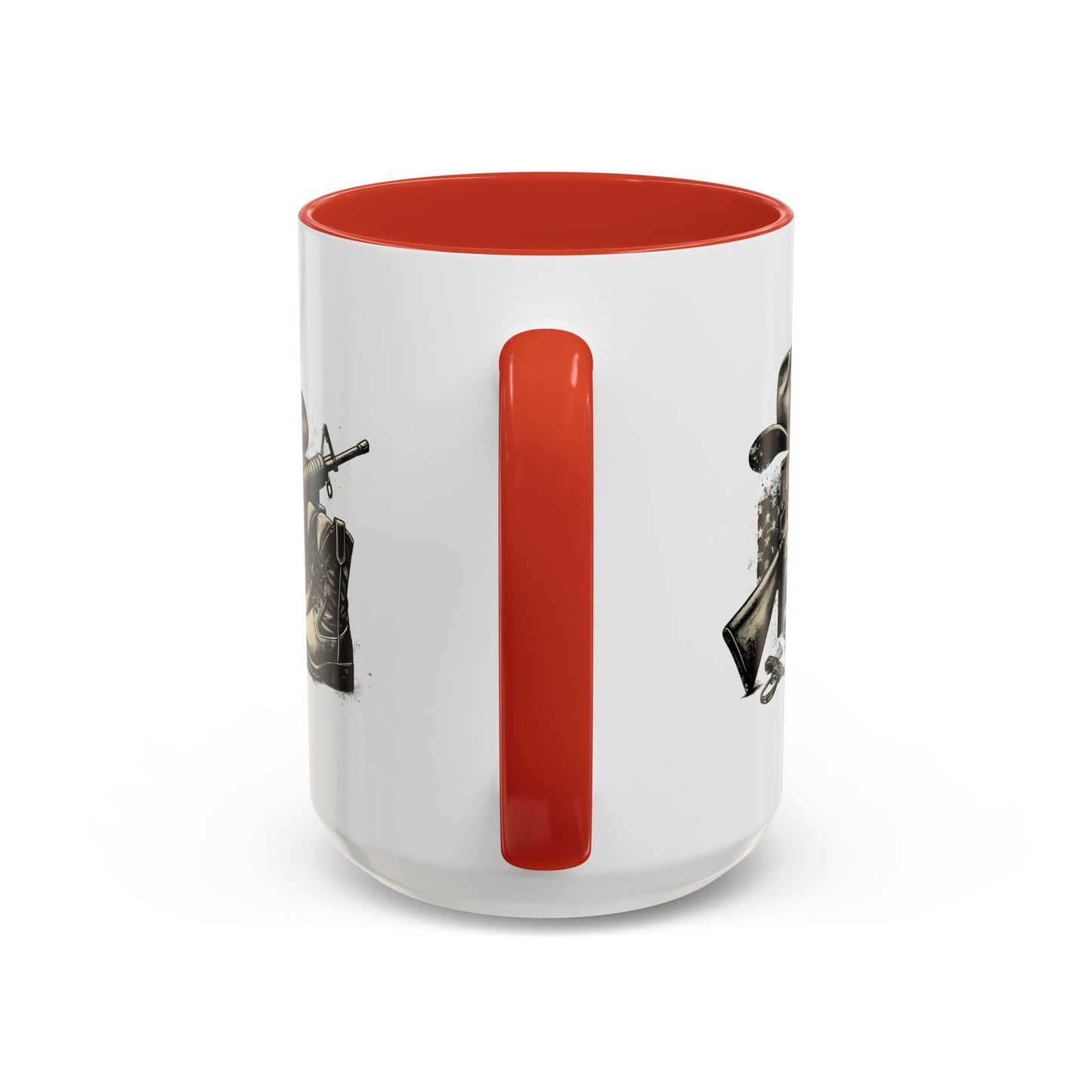 4th of July Mug - Soldier Hat Boots Gun