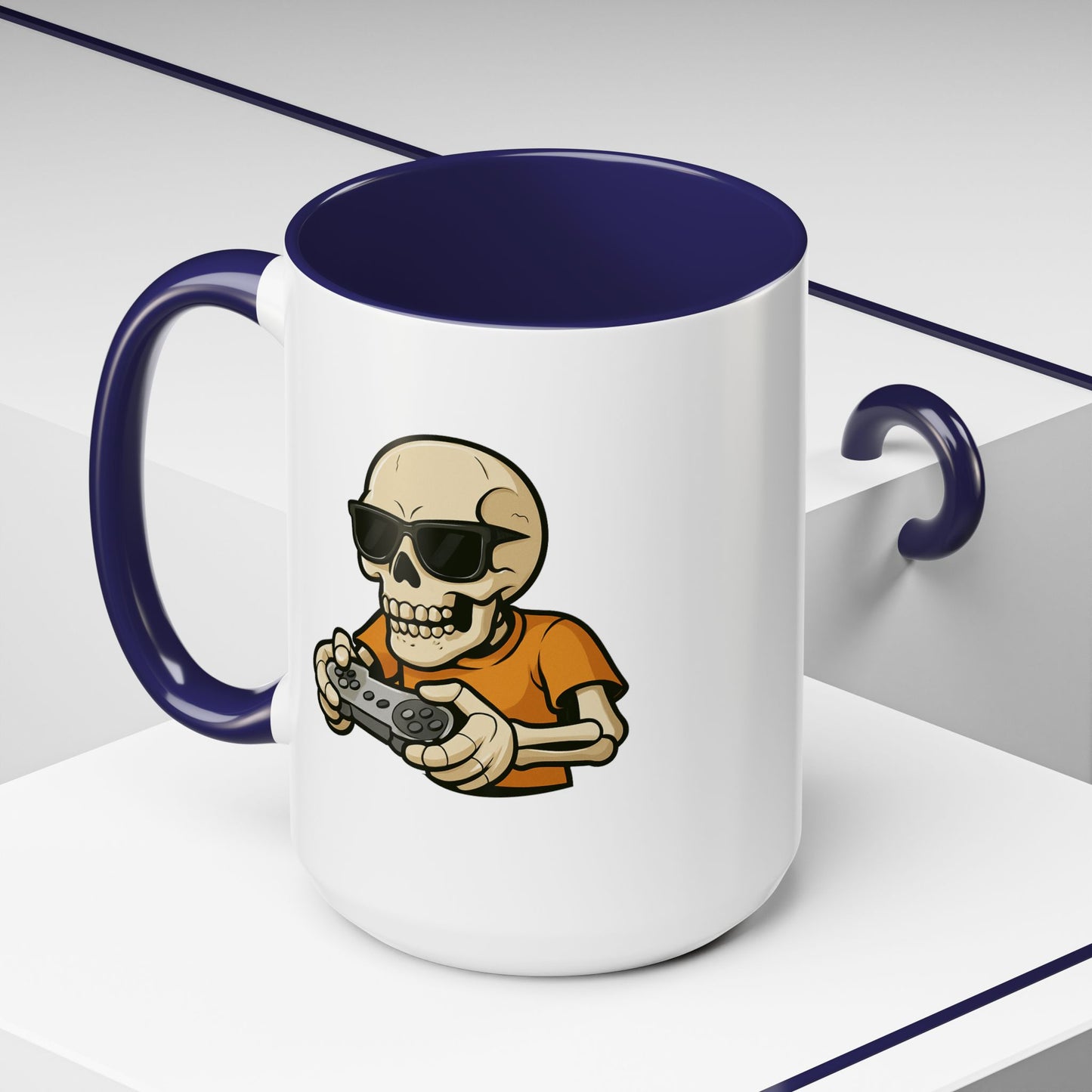 Halloween Mug - Gaming Skeleton