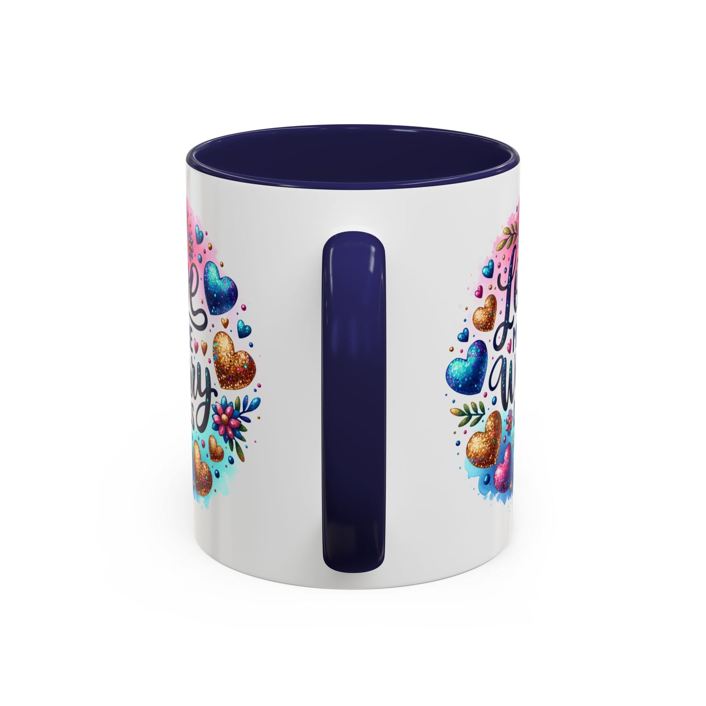 Wellness Mug - Love More Worry Less Circle