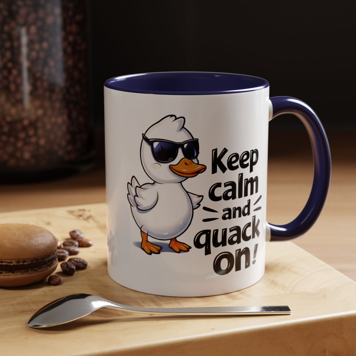 Wellness Mug - Keep Calm And Quack On