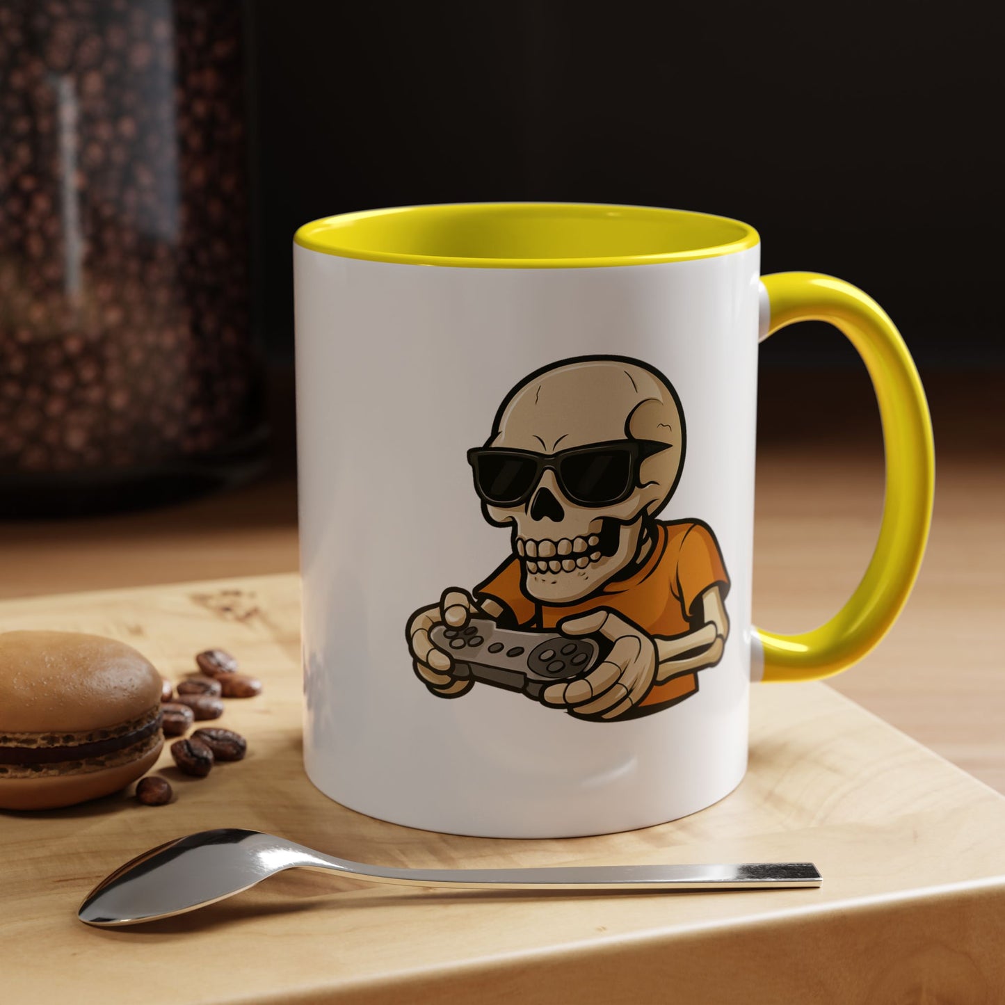 Halloween Mug - Gaming Skeleton
