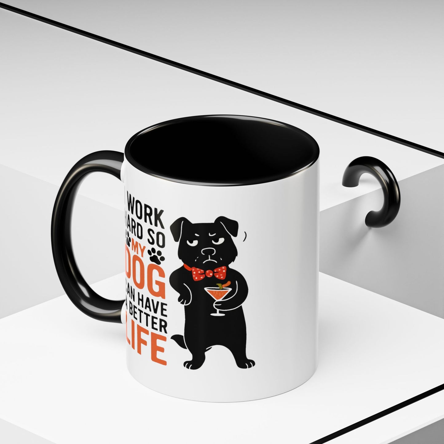 Animal Mug - I Work Hard So My Dog