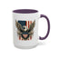 4th of July Mug - American Bald Eagle Flag 9