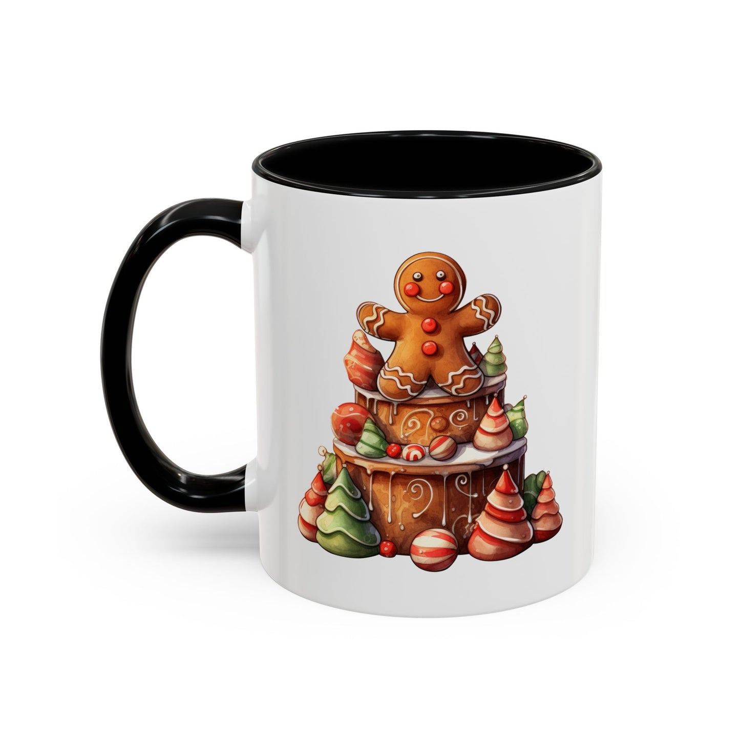 Christmas Mug - Gingerbread Man Cake