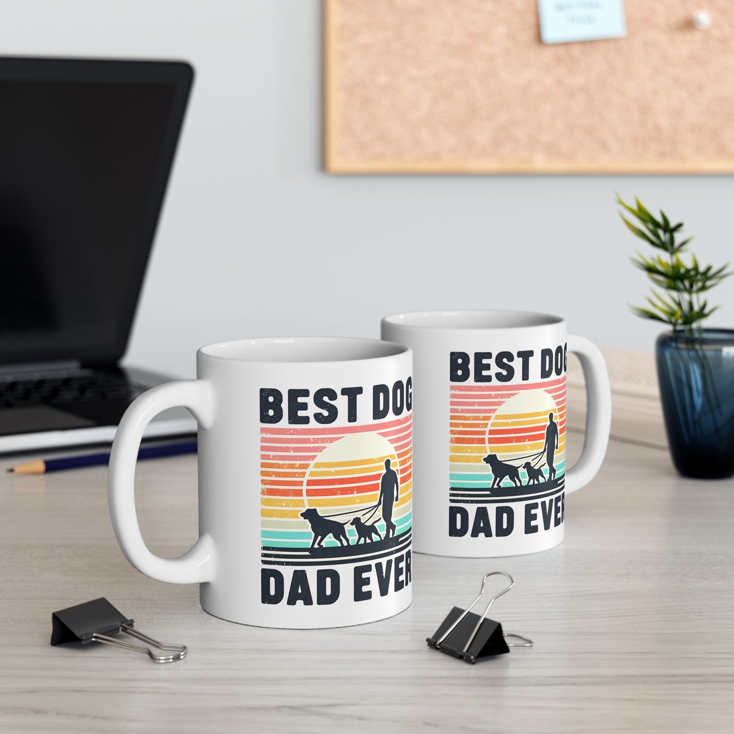 Animal Mug - Best Dog Dad Ever