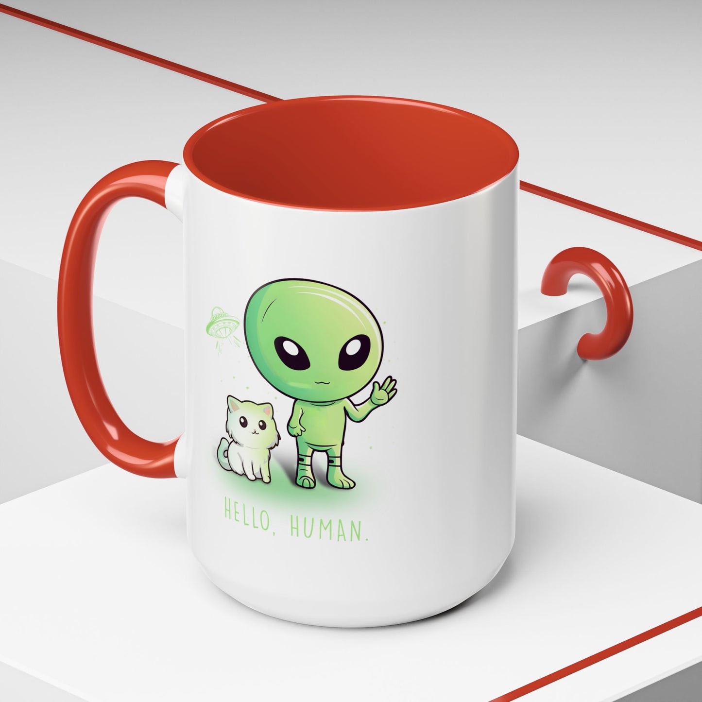 Alien Mug - Hello Human