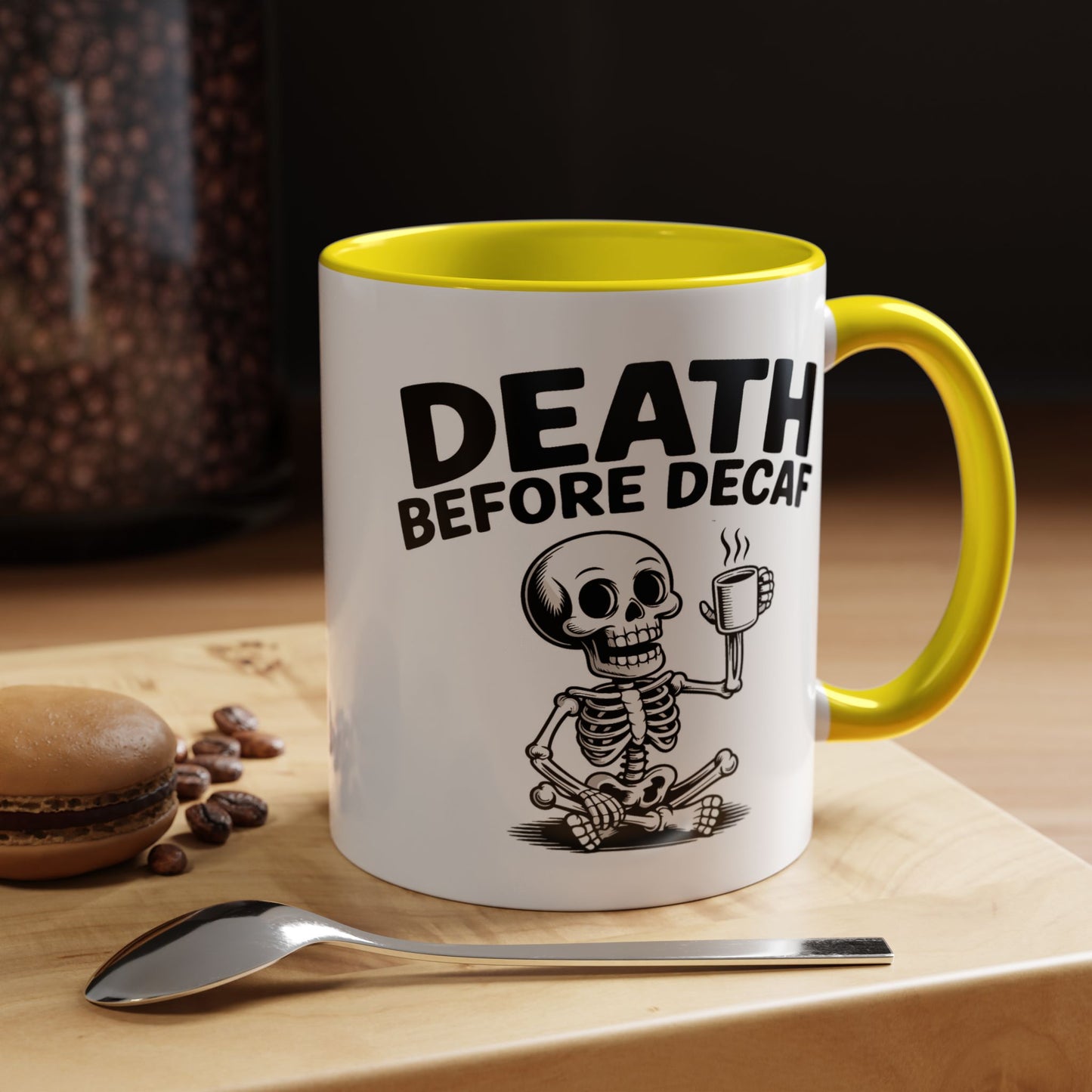 Humor Mug - Death Before Decaf