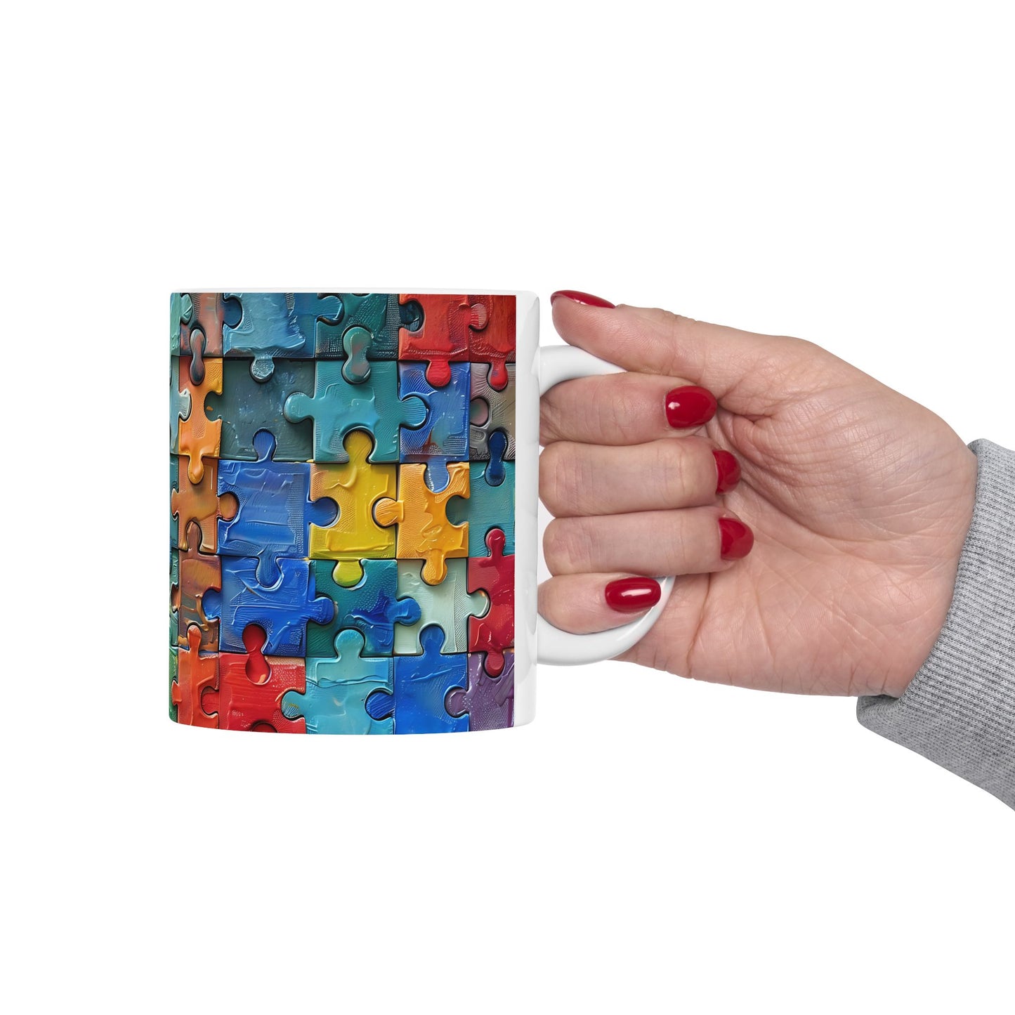 Artistic Mug - Colorful Jigsaw Puzzle