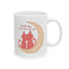 Valentine's Day Mug - Love You To The Moon Cats