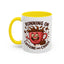 Humor Mug - Running On Caffeine and Chaos