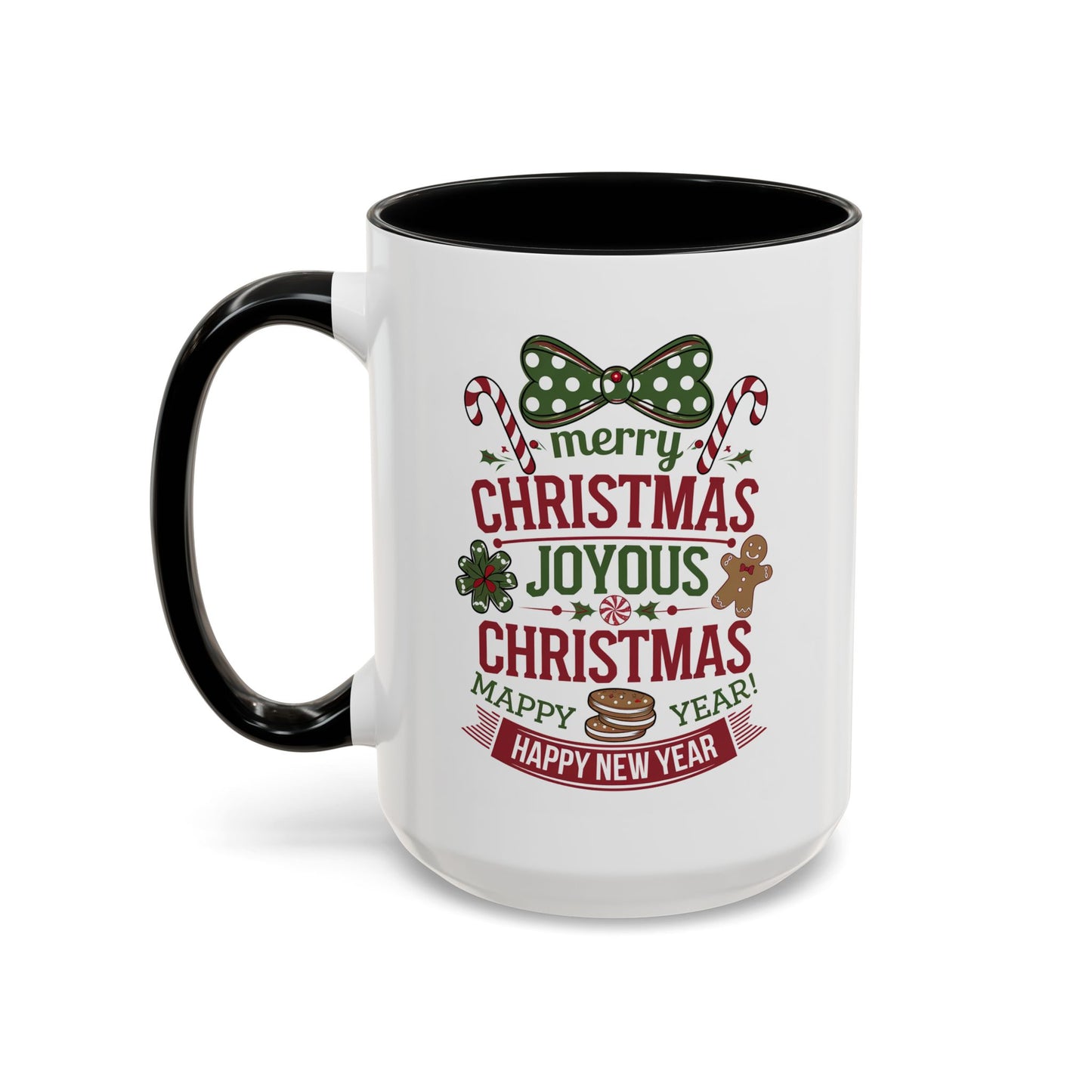 Christmas Mug - Merry Christmas Joyous Christmas Happy New Year