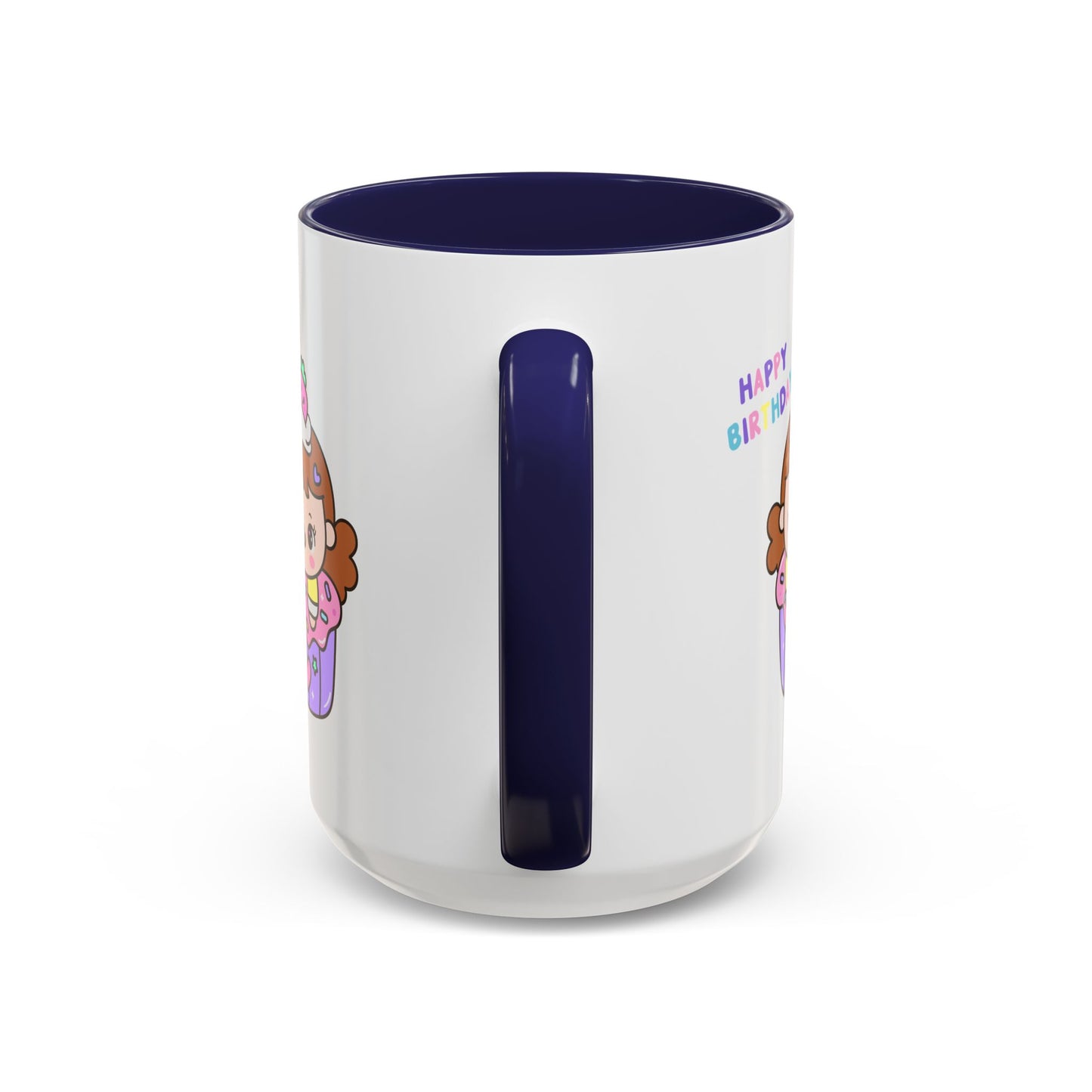 Birthday Mug - Cute Girl Cupcake