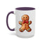 Christmas Mug - Smiling Gingerbread Man