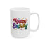Birthday Mug - Happy Birthday Balloon Text