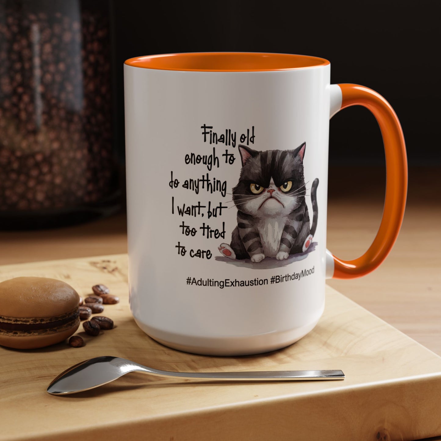 Birthday Mug - Finally Old Enough
