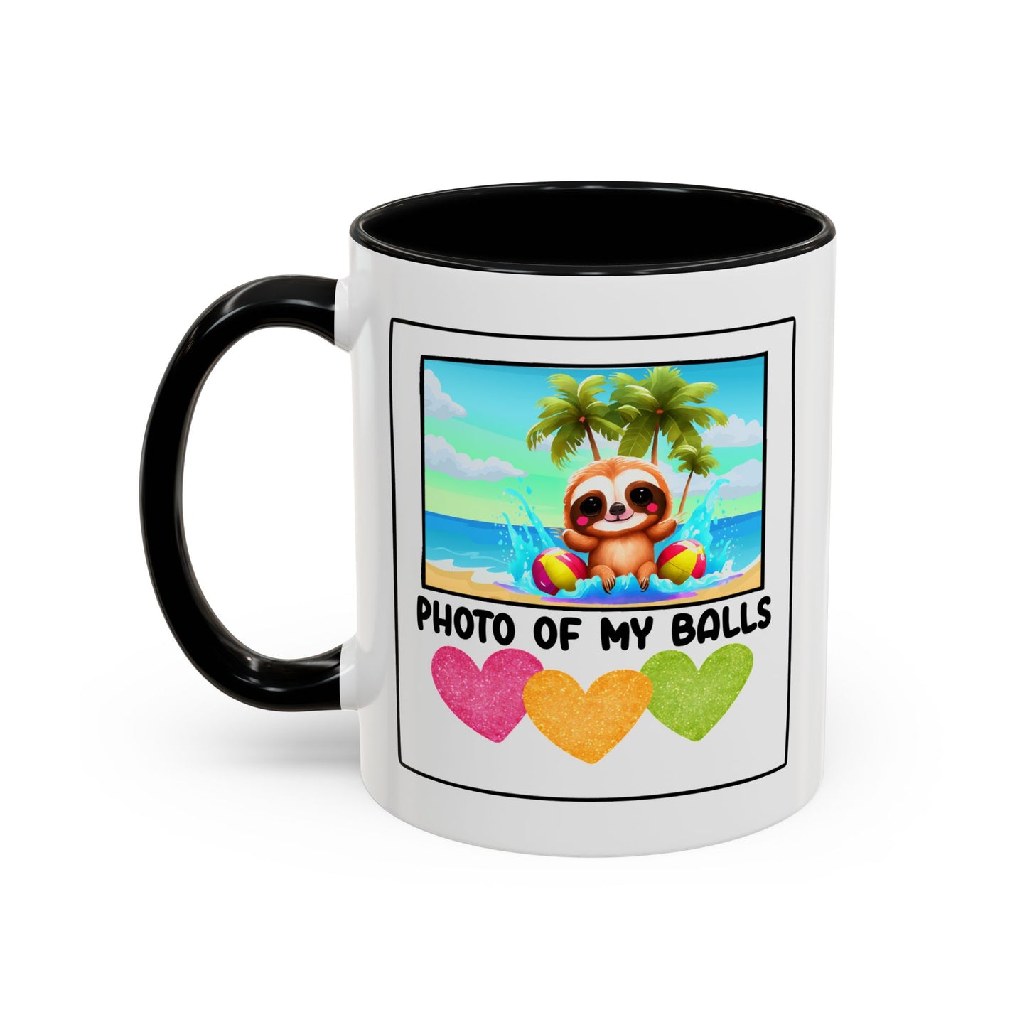 Adult Mug - Photo of My Balls