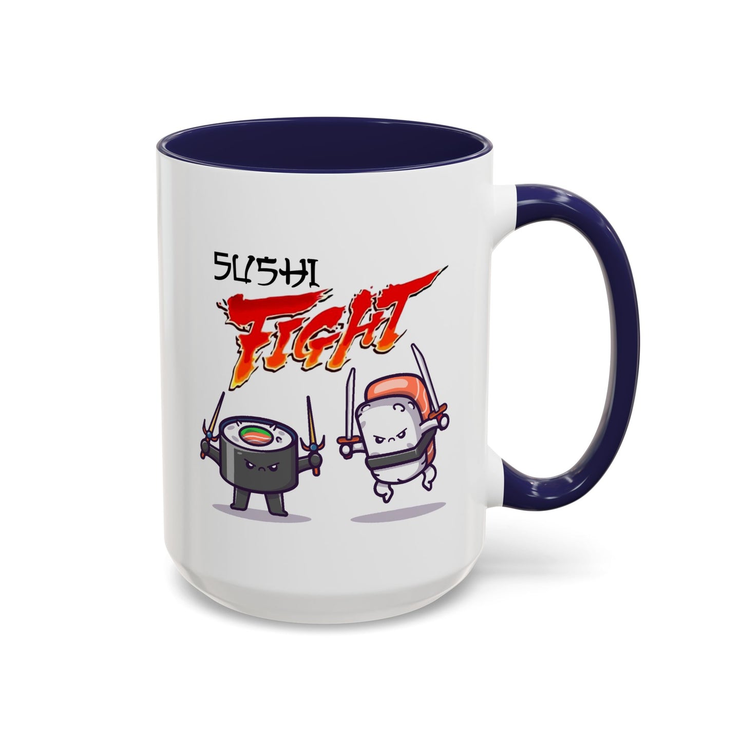 Humor Mug - Sushi Fight