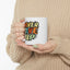 Motivation Mug - Never Give Up Spray paint