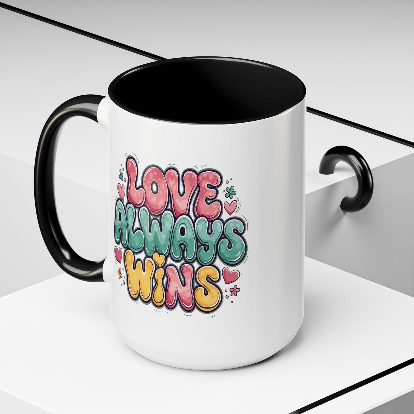 Anniversary Mug - Love Always Wins