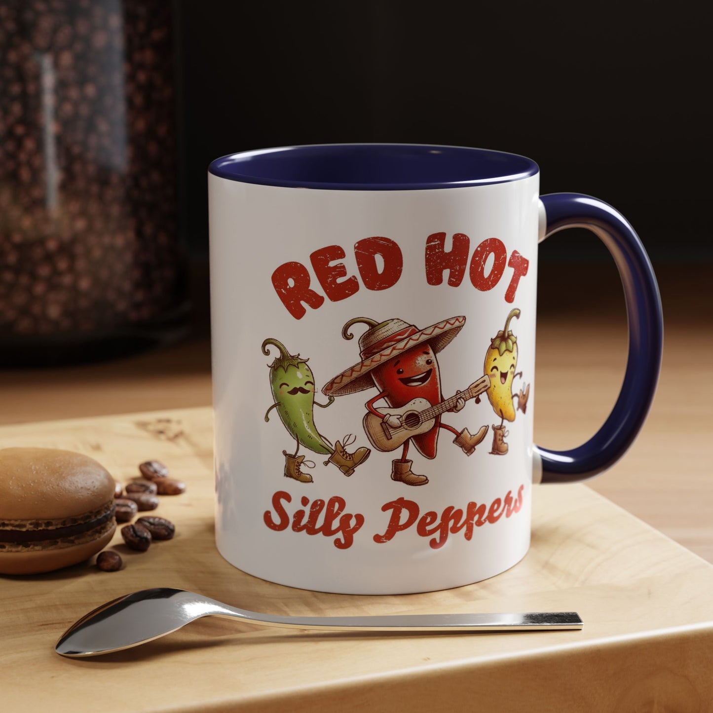 Humor Mug - Red Hot Silly Peppers