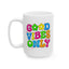 Wellness Mug - Good Vibes Only Retro