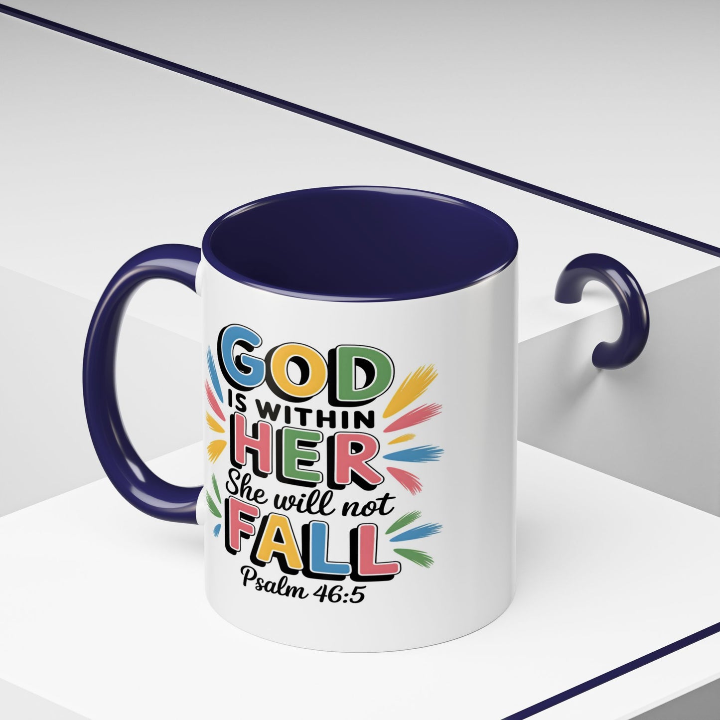 Religious Mug - God Is With Her
