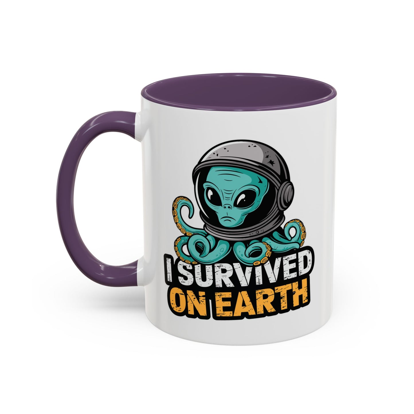 Alien Mug - I Survived On Earth