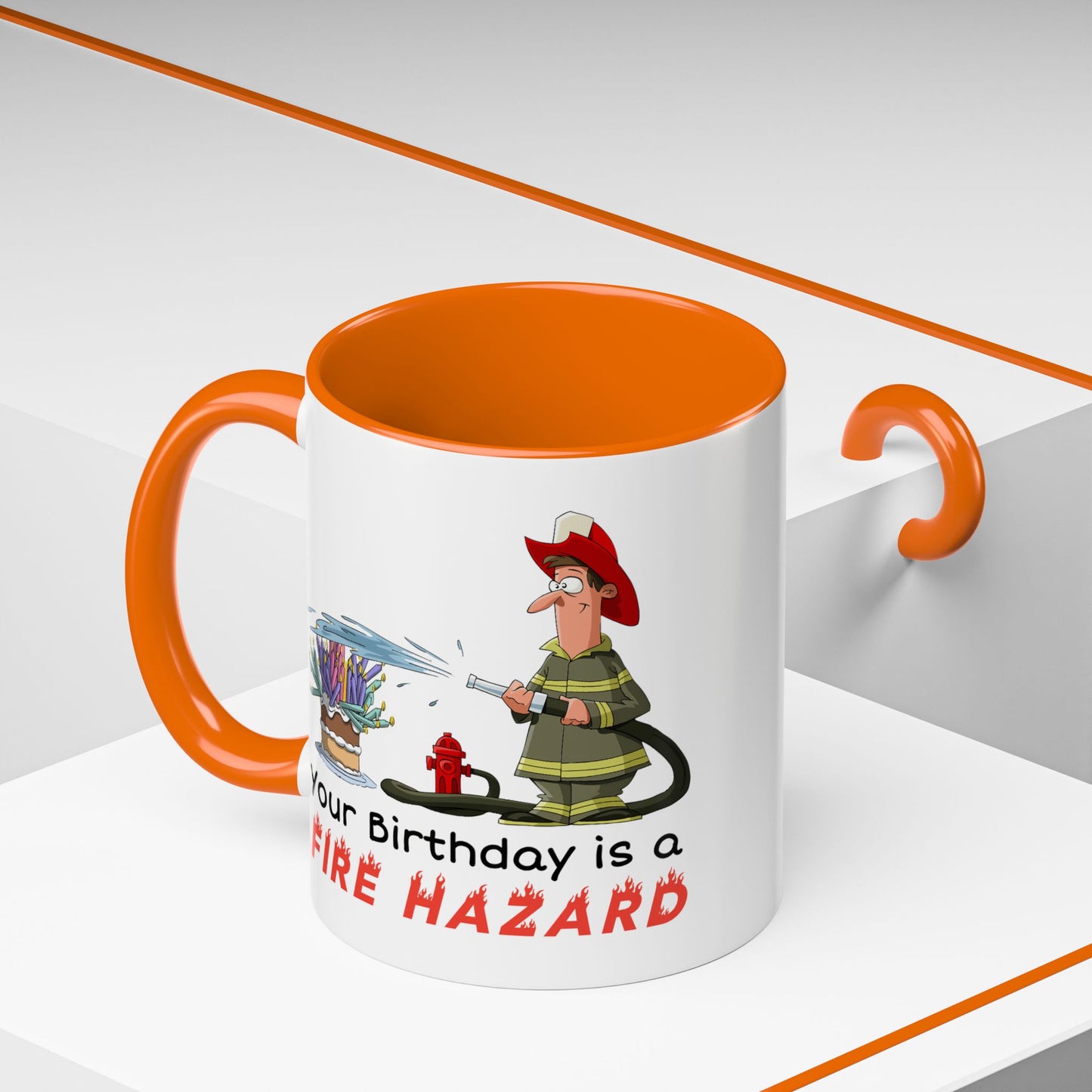 Birthday Mug - Fire Hazard