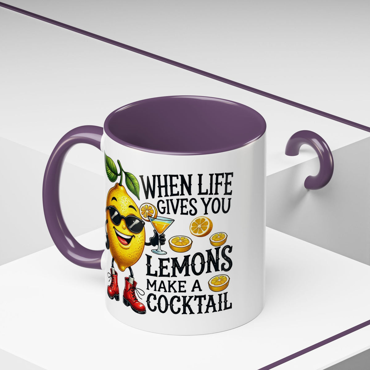 Humor Mug - When Life Gives You Lemons