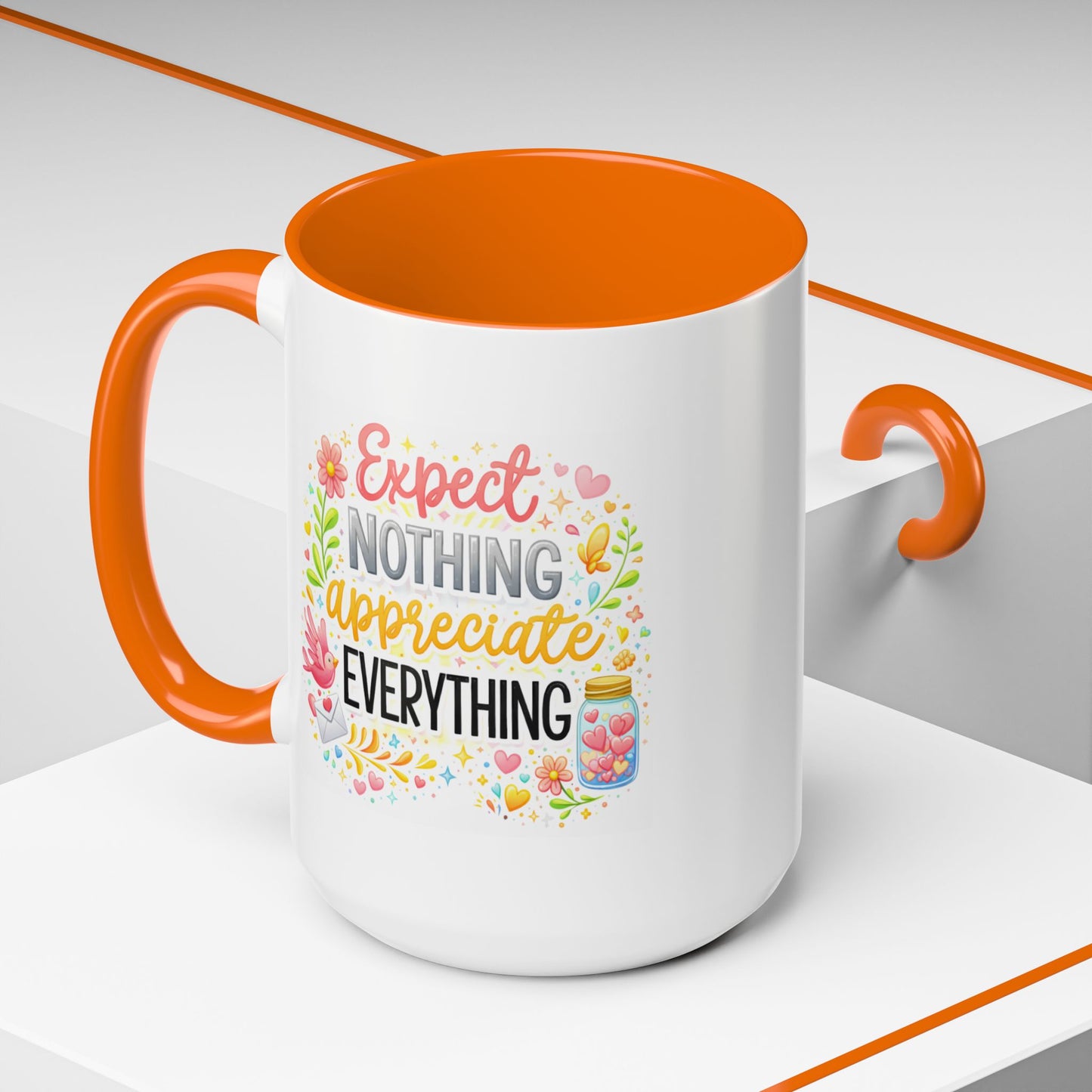 Wellness Mug - Expect Nothing Appreciate Everything