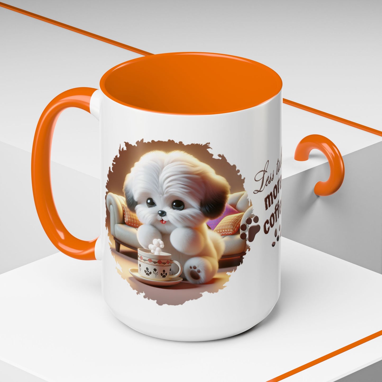 Animal Mug - Dog Coffee Wrap 8