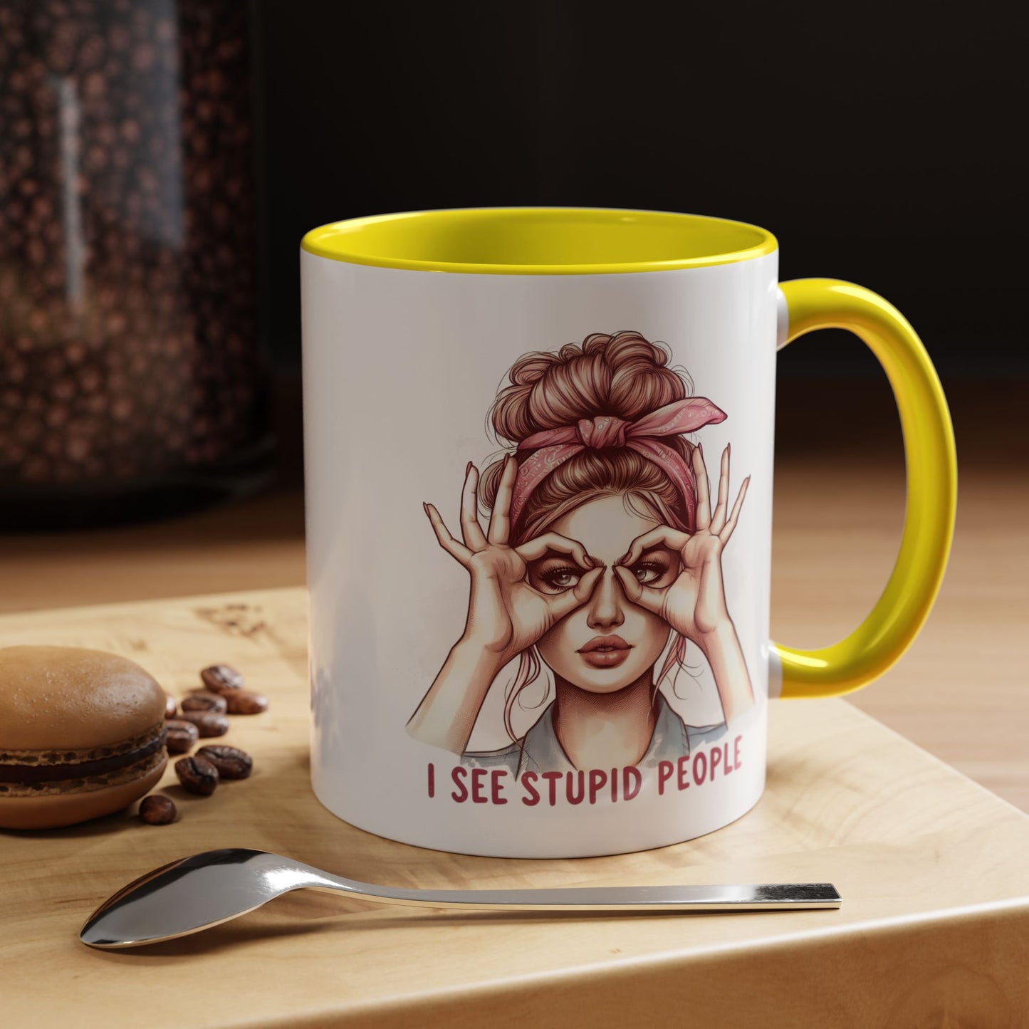Humor Mug - I See Stupid People