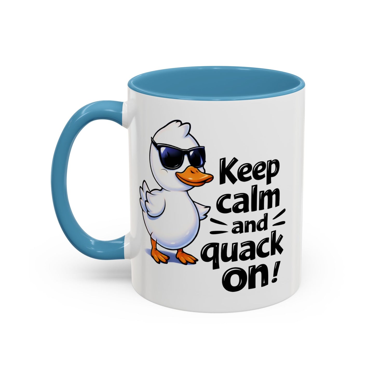 Wellness Mug - Keep Calm And Quack On