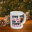 Anniversary Mug - Love You to the End Zone