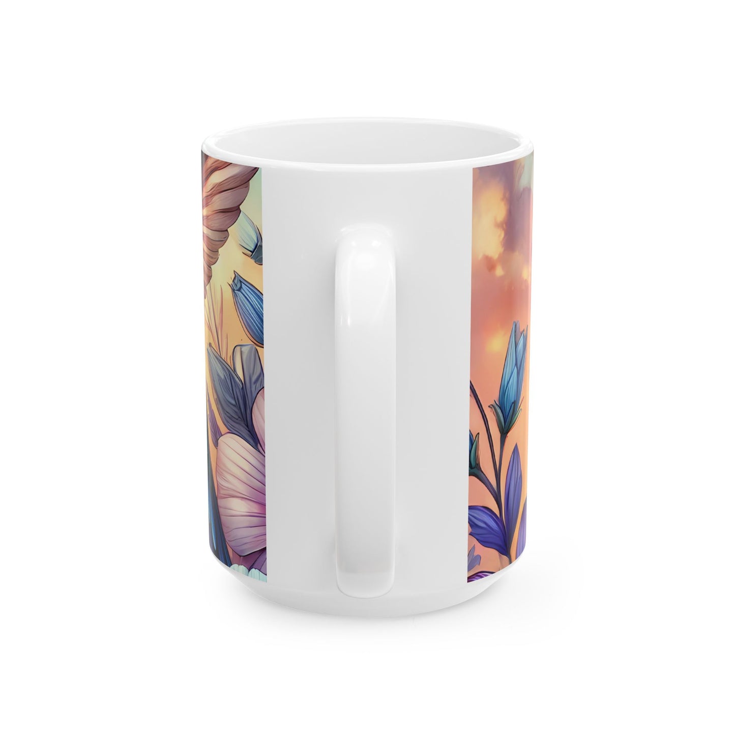 Artistic Mug - Colorful Hummingbird
