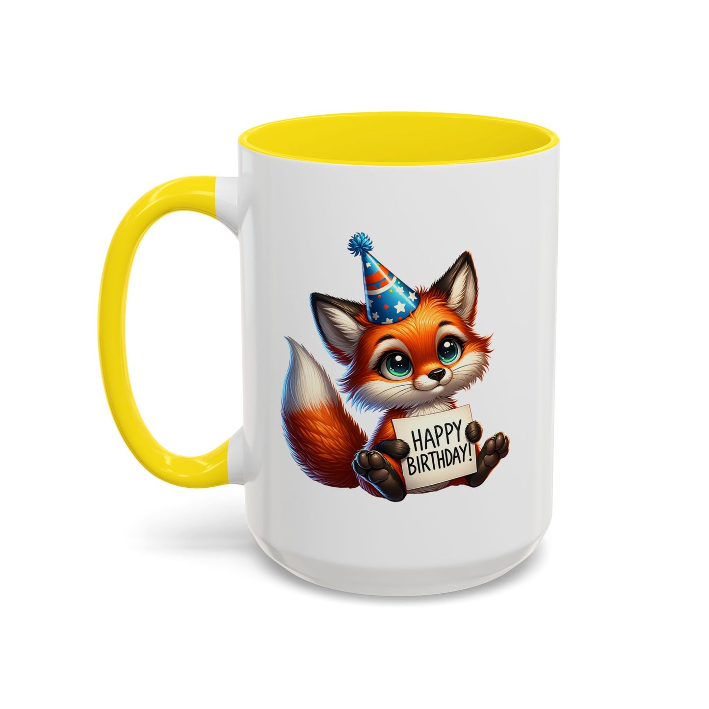 Birthday Mug - Fox Clipart